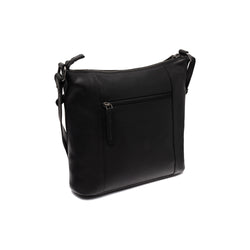 Leather Shoulder Bag Black Vervins