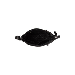 Leather Shoulder Bag Black Vervins