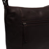 Leather Shoulder Bag Brown Vervins