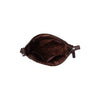 Leather Shoulder Bag Brown Vervins