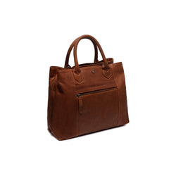 Leather Shoulder Bag Cognac Passau