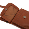 Leather Shoulder Bag Cognac Nebra