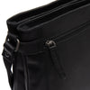 Leather Shoulder Bag Black Brandis