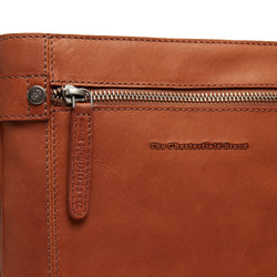 Leather Shoulder Bag Cognac Brandis