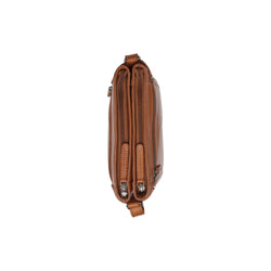 Leather Shoulder Bag Cognac Brandis