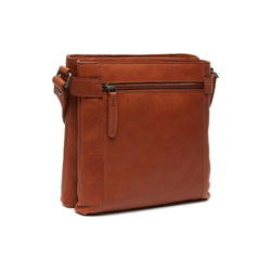 Leather Shoulder Bag Cognac Brandis