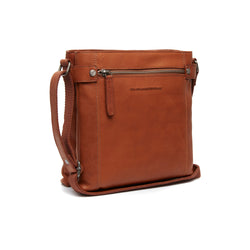 Leather Shoulder Bag Cognac Brandis