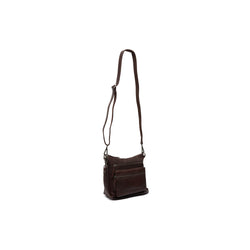 Leather Shoulder Bag Brown Ronda