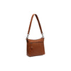 Leather Shoulder Bag Cognac Ronda