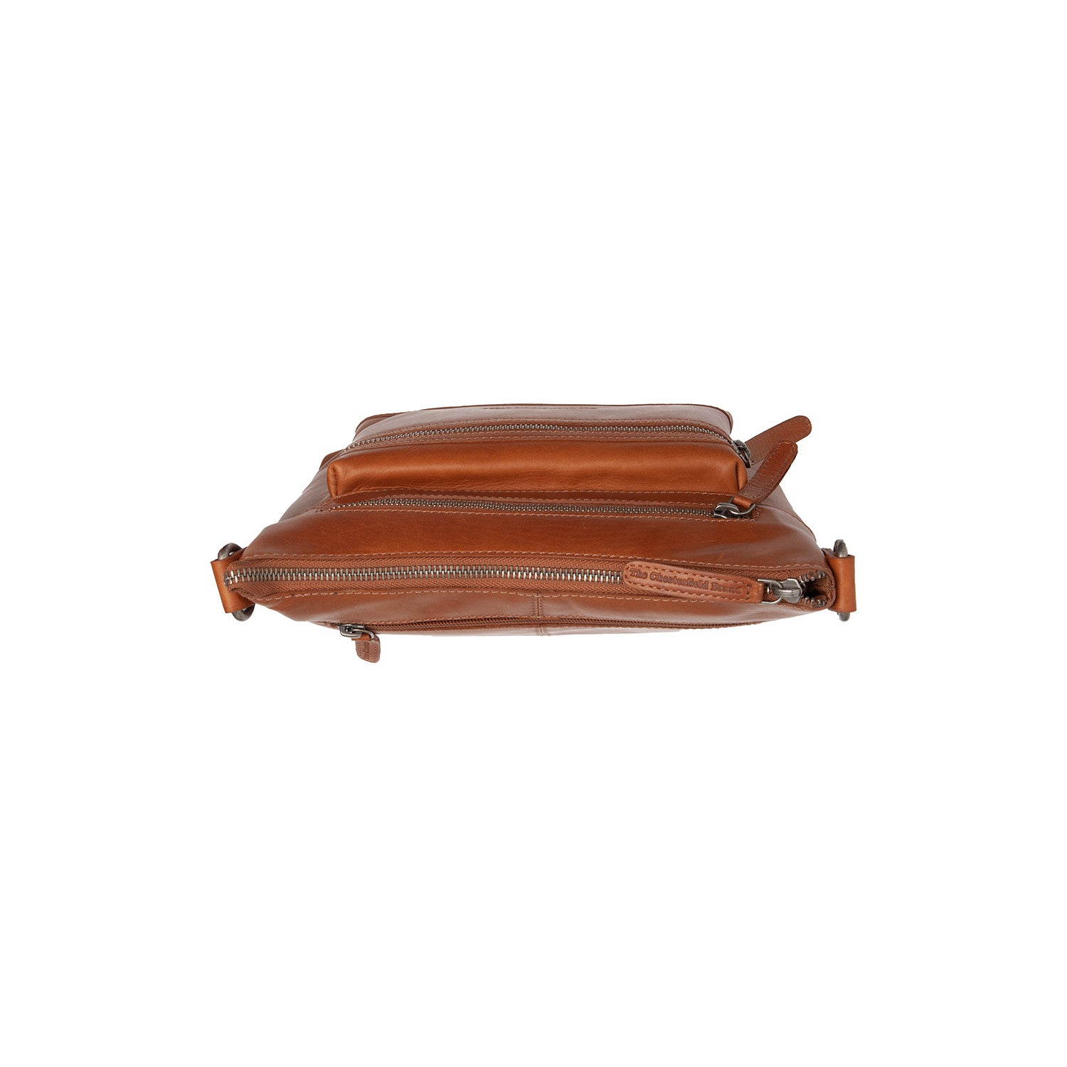 Leather Shoulder Bag Cognac Ronda