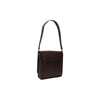 Leather Shoulder Bag Brown Osuna