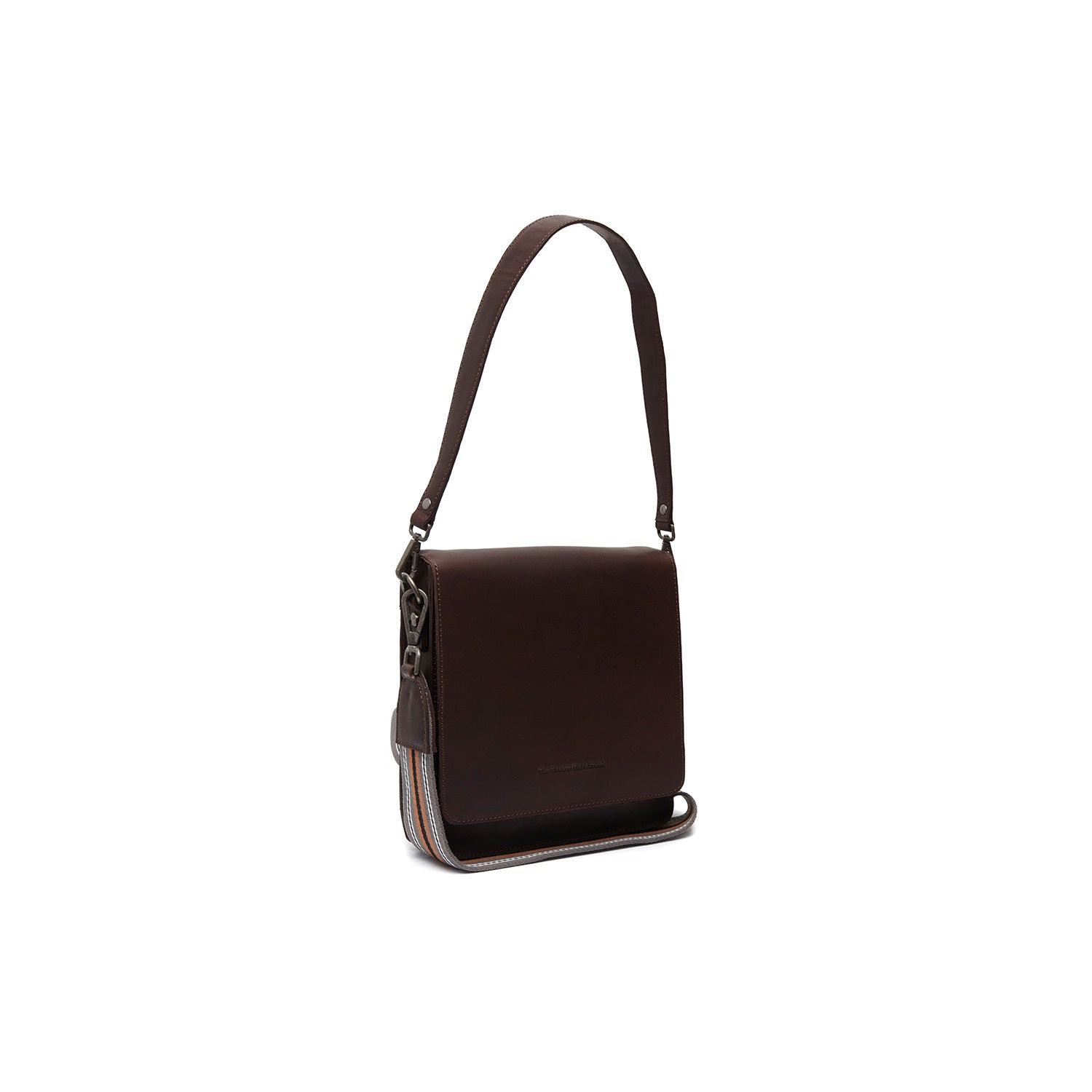 Leather Shoulder Bag Brown Osuna