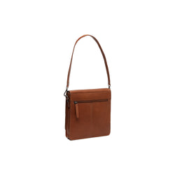 Leather Shoulder Bag Cognac Osuna