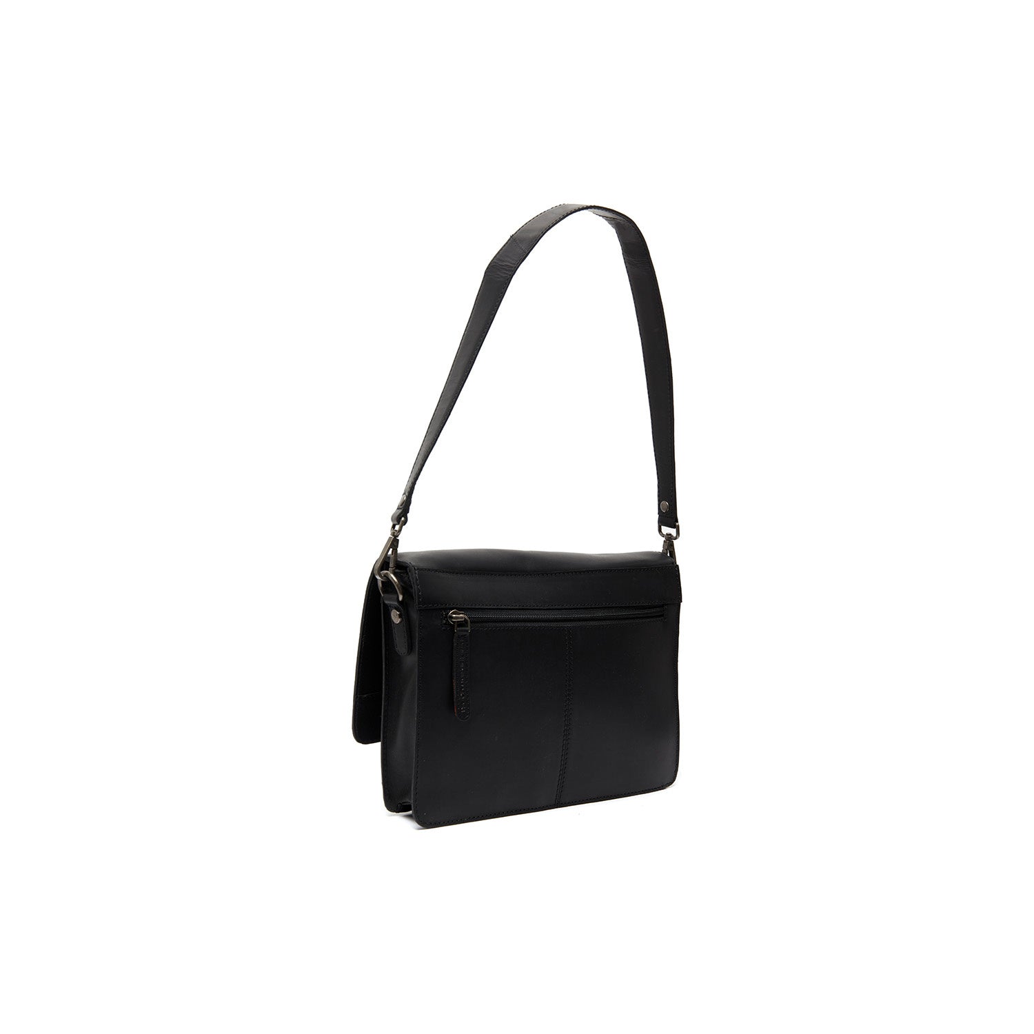 Leather Schoulder bag Black Aviles