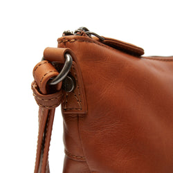 Leather Schoulder bag Cognac Redding