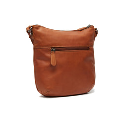 Leather Schoulder bag Cognac Redding