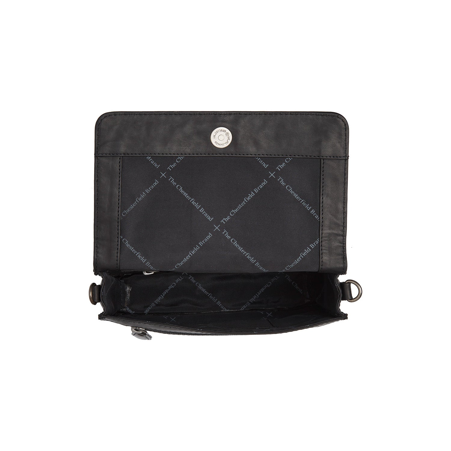 Leather Schoulder bag Black Upsala