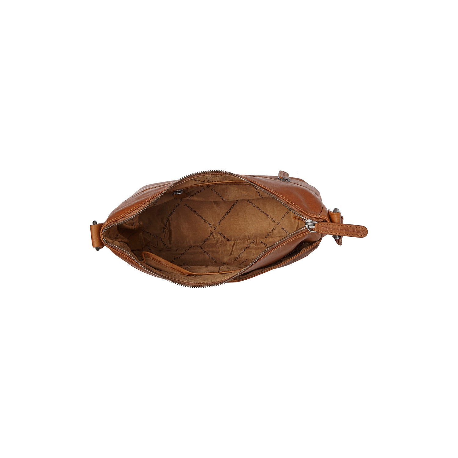 Leather Schoulder bag Cognac Henderson