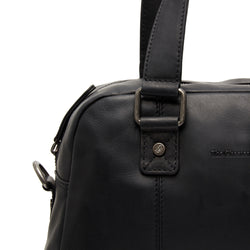 Leather Shoulder Bag Black Dover