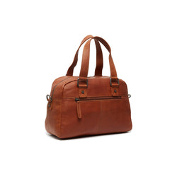 Leather Shoulder Bag Cognac Dover