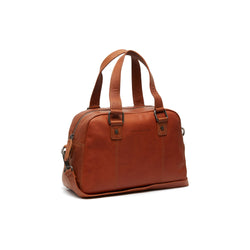 Leather Shoulder Bag Cognac Dover