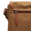 Canvas Shoulder bag Olive Green Lismore