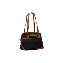 Canvas Shoulder bag Black Millora