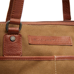 Canvas Shoulder bag Olive Green Maleny