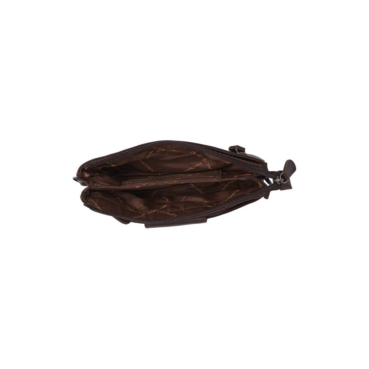 Leather Shoulder Bag Brown Thompson