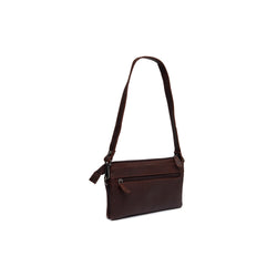 Leather Shoulder Bag Brown Thompson