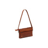 Leather Shoulder Bag Cognac Thompson