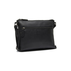 Leather Shoulder Bag Black Durban