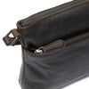 Leather Shoulder Bag Brown Durban