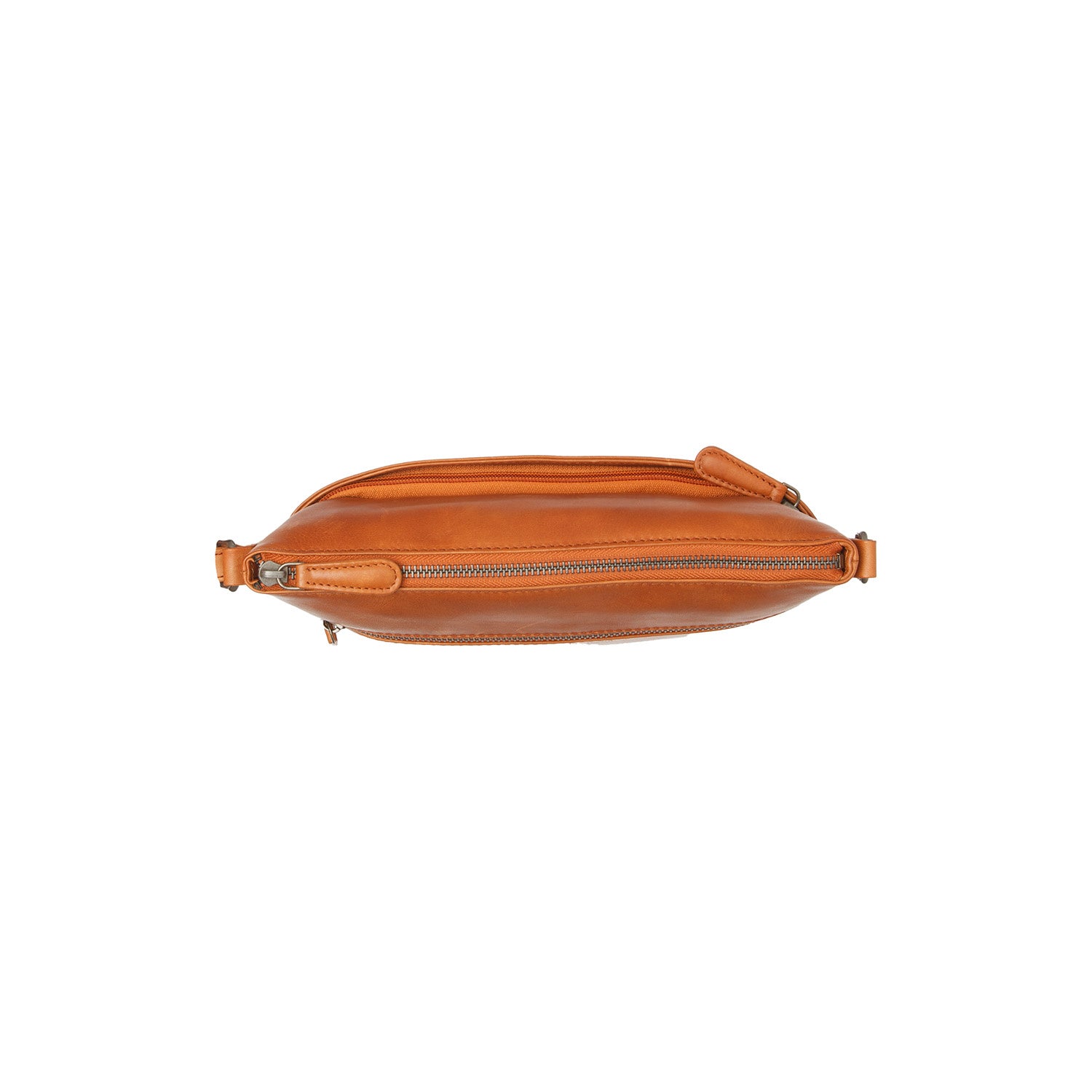 Leather Shoulder Bag Cognac Durban