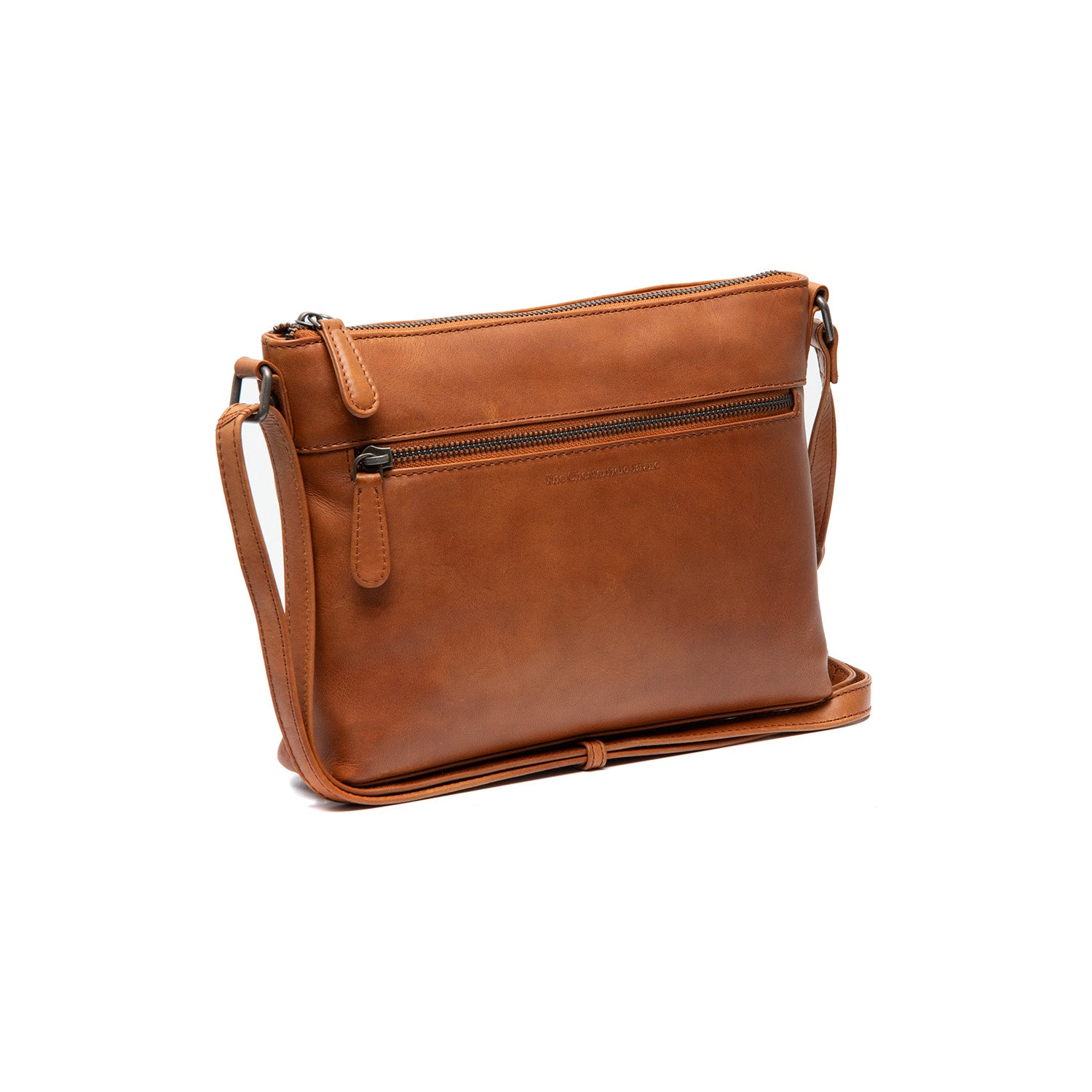 Leather Shoulder Bag Cognac Durban