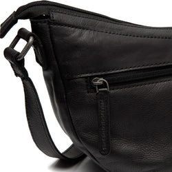 Leather Shoulder bag Black Clarita