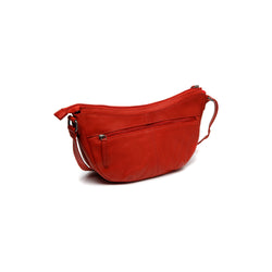 Leather Shoulder bag Red Clarita