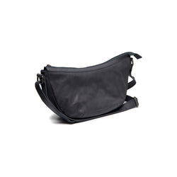 Leather Shoulder bag Navy Clarita