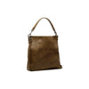 Leather shoulder bag  Olive Green Sintra