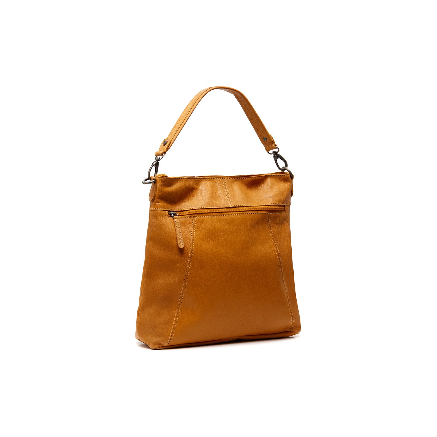 Leather shoulder bag  Ocher Yellow Sintra