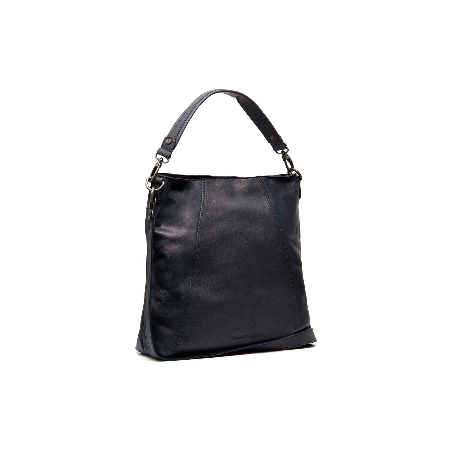 Leather shoulder bag  Navy Sintra