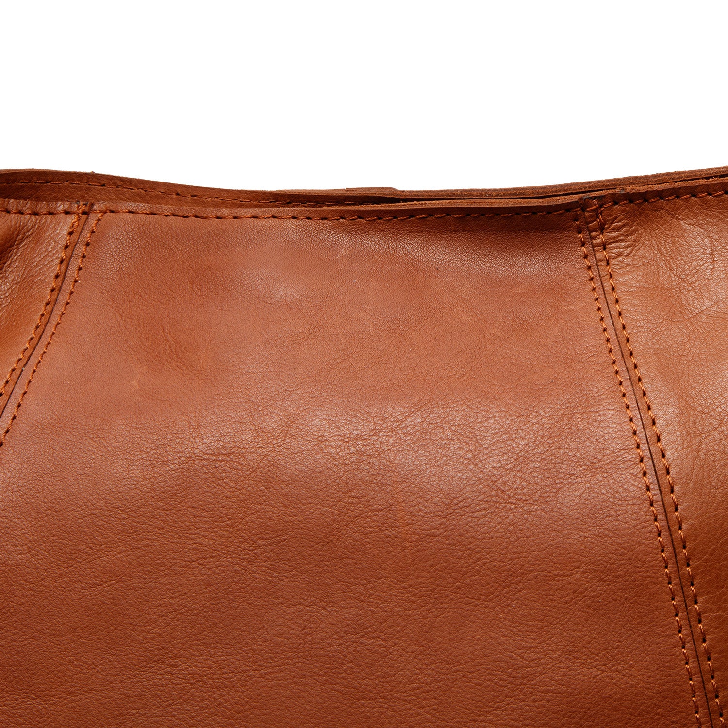 Leather shoulder bag  Cognac Sintra