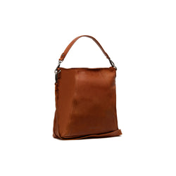 Leather shoulder bag  Cognac Sintra