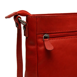 Leather Schoulder bag Red Weimar