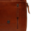 Leather shoulder bag Cognac Nairobi