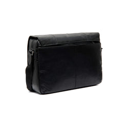 Leather Laptop Bag Black Tampa