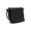 Leather Shoulder Bag Black Everglades