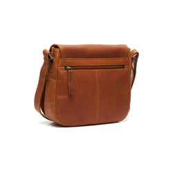 Leather Shoulder Bag Cognac Everglades