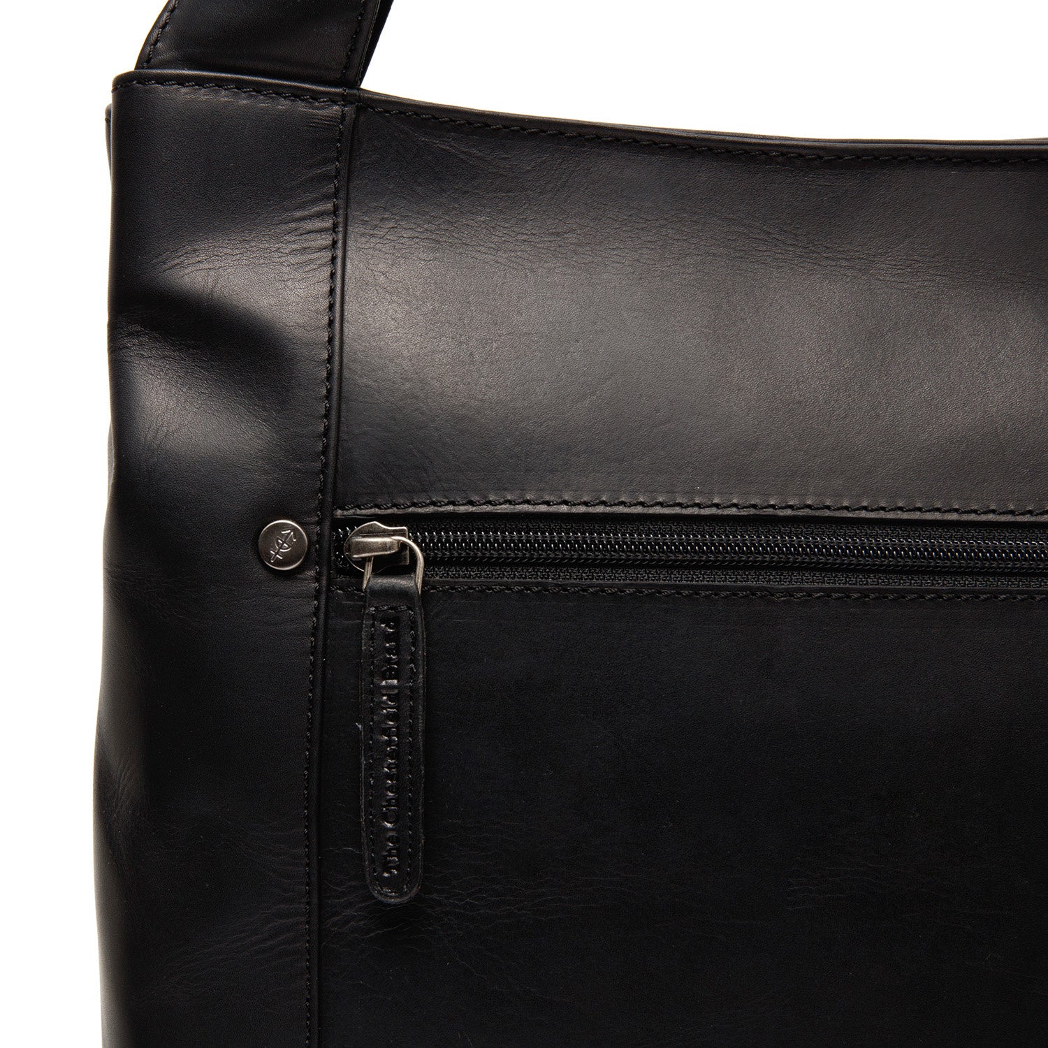 Leather Schoulder bag Black Asti