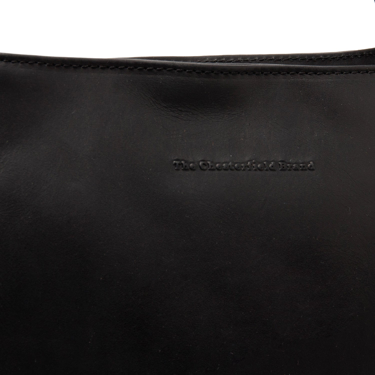 Leather Schoulder bag Black Asti